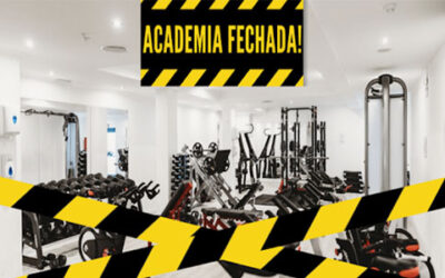 A academia está fechada. O que ocorre se parar de pagar?